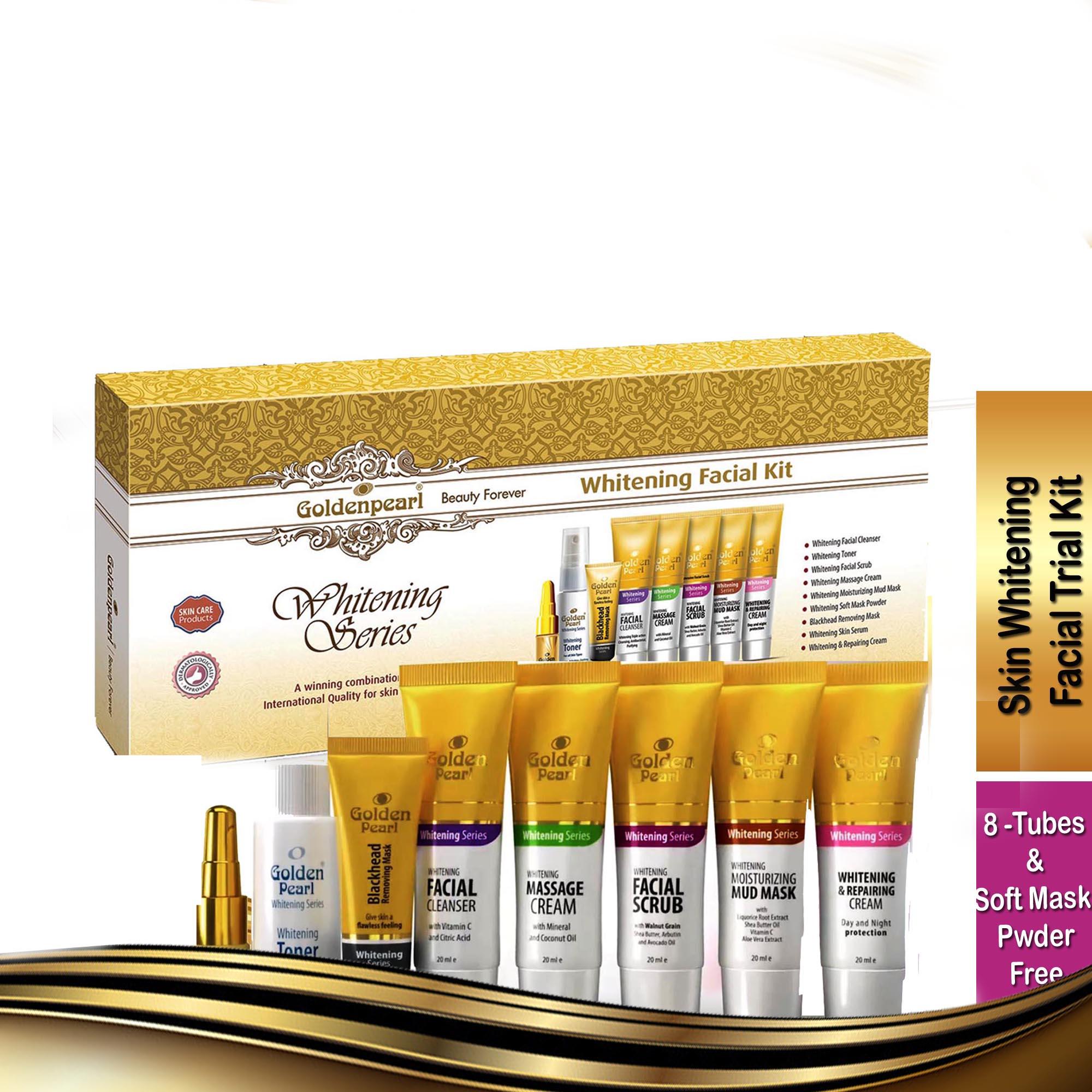 Golden Pearl Whitening Series Facial Kit Trynow Pk