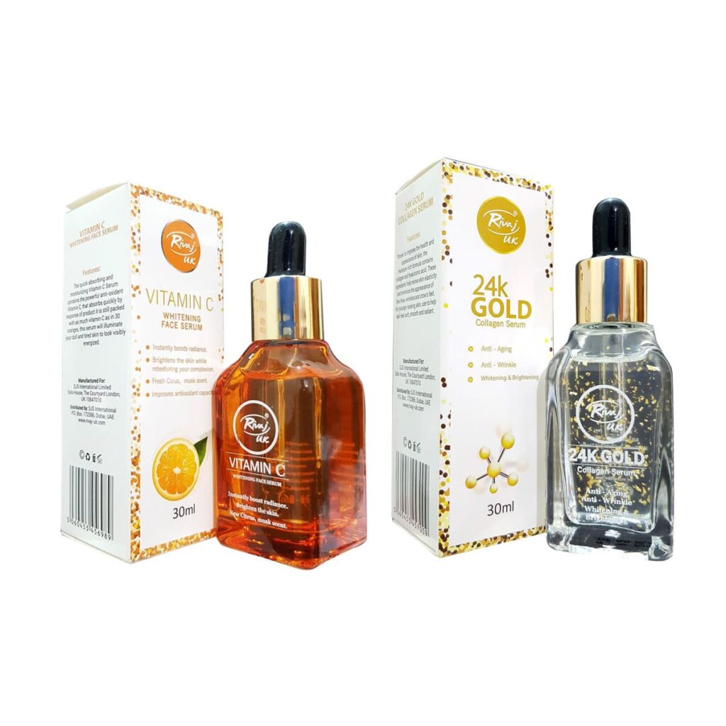 Rivaj Uk Gold Vitamin C Face Serum Ml In Pakistan Trynow Pk