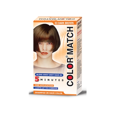Color Match Hair Color 03 Dark Brown Buy @Best Price– 