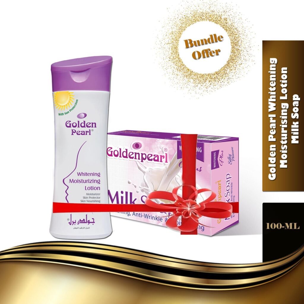 Golden Pearl Whitening Lotion With Milk Soap Best Price Trynow.pk