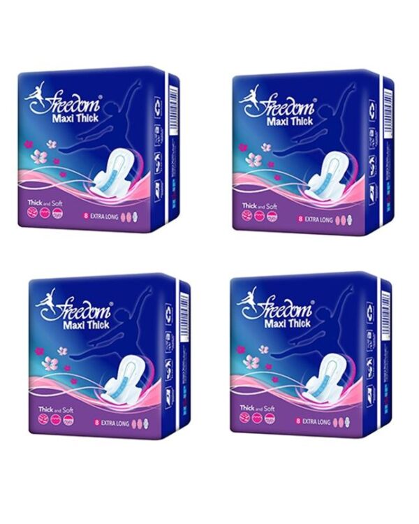 Pack of 4 Freedom Maxi Thick Pads