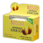 Blesso Whitening Scrub Soap With Peach Extract