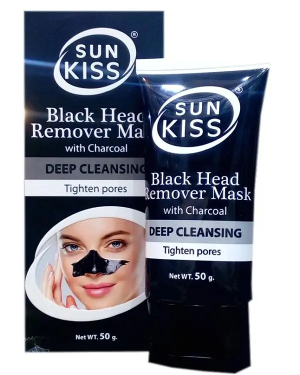 Sunkiss Black Mask Charcoal Facial Peel Off Mask Blackhead Remover Mask