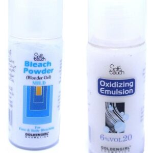 Soft Touch Bleach Powder With Developer 60 ML Each