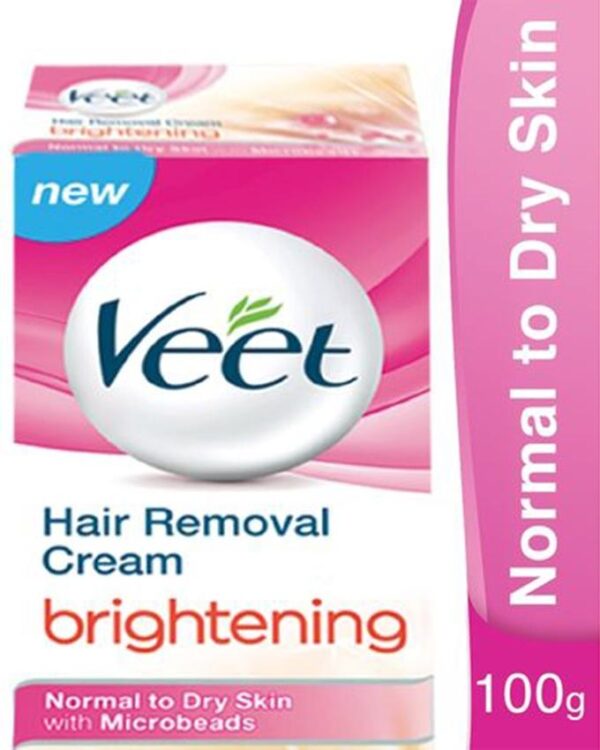 Veet Brightening Cream For Normal To Dry Skin - 100gm