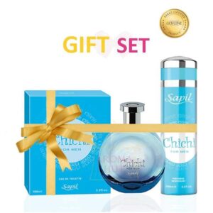 Chichi For Men Gift Set- Perfume 100ML + Body Spray 200ML