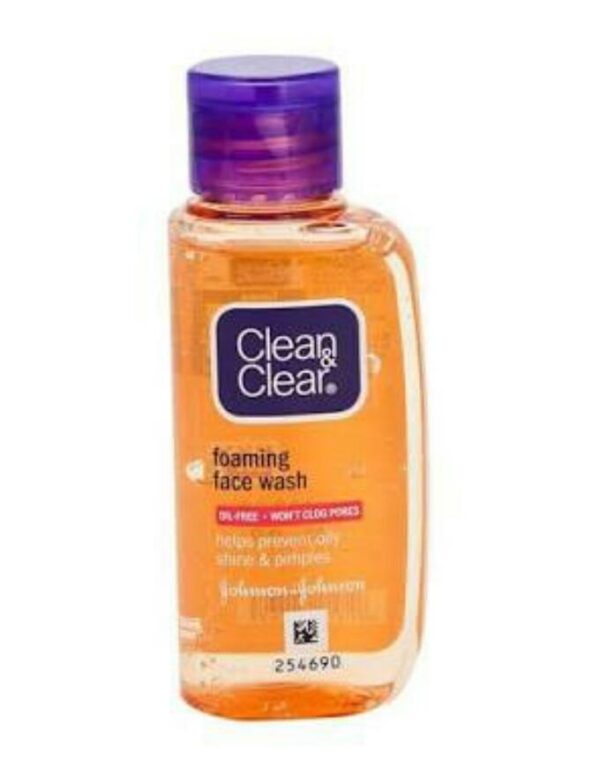Clean and clear foaming face wash - 50ml