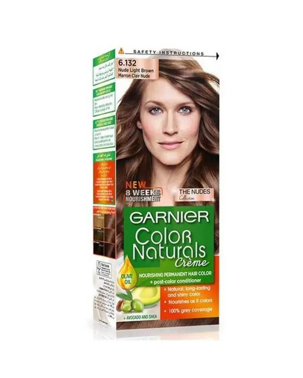 Garnier Hair Color Naturals Nude Light Brown 6.132