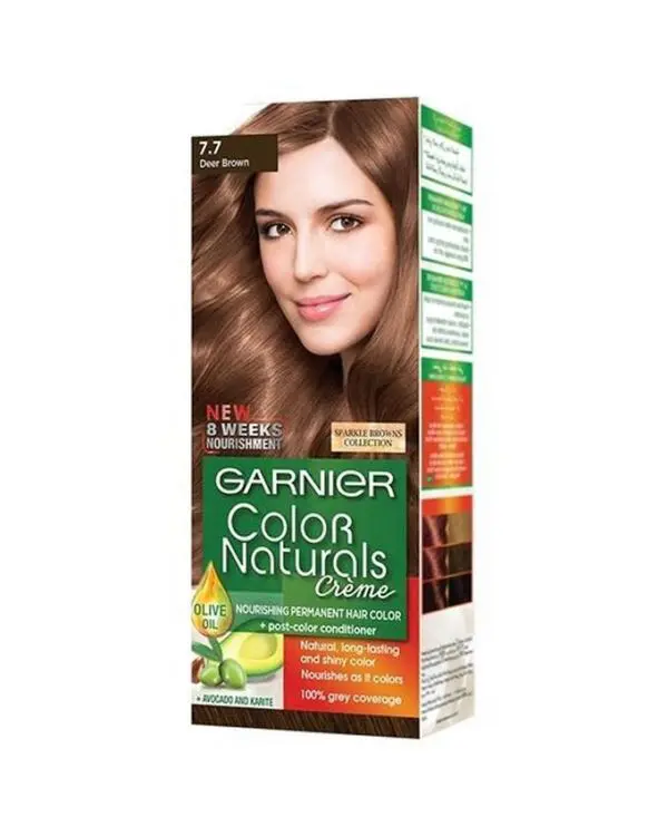 Garnier Hair Color Naturals Sparkle Deer Brown 7.7