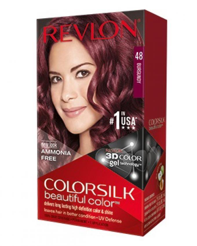 Revlon Colorsilk Hair Color 48 Burgundy @Best Price– 