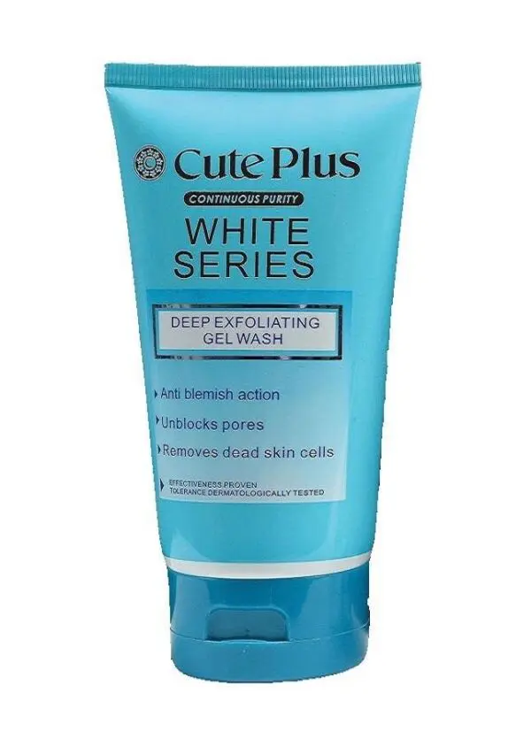 Cute Plus White Series Deep Exfoliating Gel Face Wash 150ml