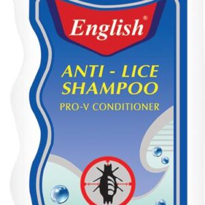 English Anti-Lice Shampoo Bottle Family