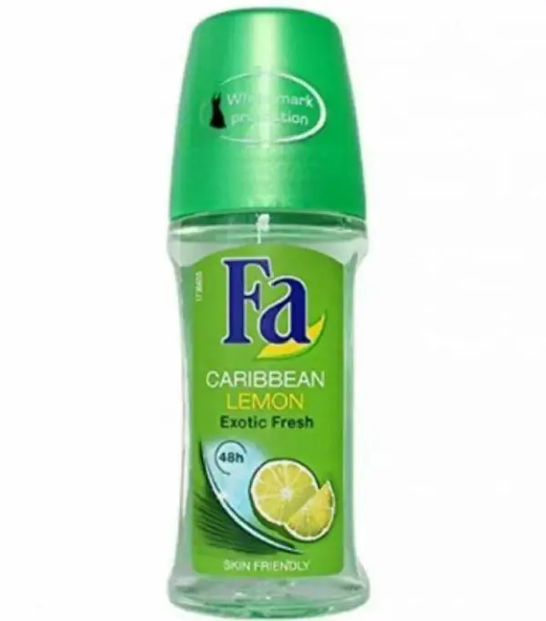 FA Caribbean Lemon roll on , Deodorant, 50 ml