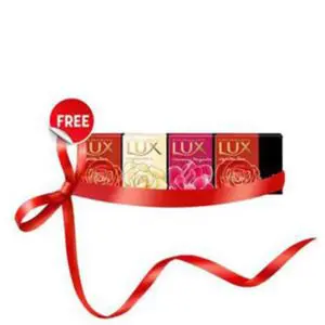 Lux FREE Perfumed Collection Soap with 3 Perfumed Collection soaps