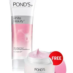 Ponds FREE White Beauty Cream 25 gm with White Beauty Face wash 100 ml