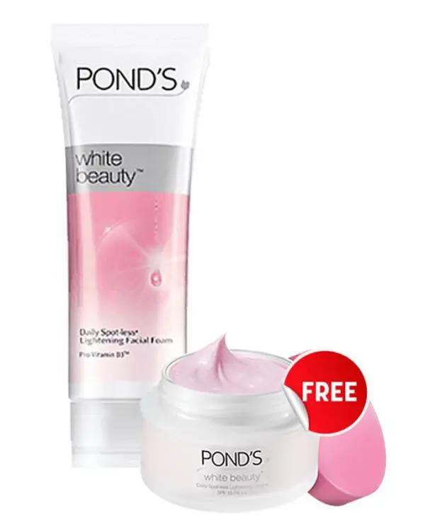 Ponds FREE White Beauty Cream 25 gm with White Beauty Face wash 100 ml