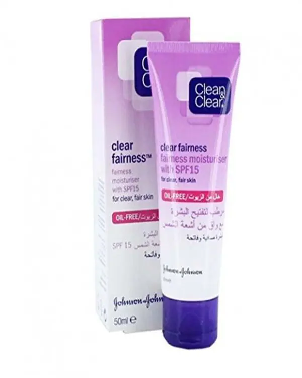 Clean and Clear Fairness Cream 50-Ml Oil Free