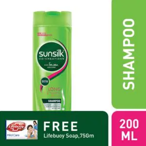 Free Lifebouy Soap with Sunsilk Long & Healthy Shampoo 200ml