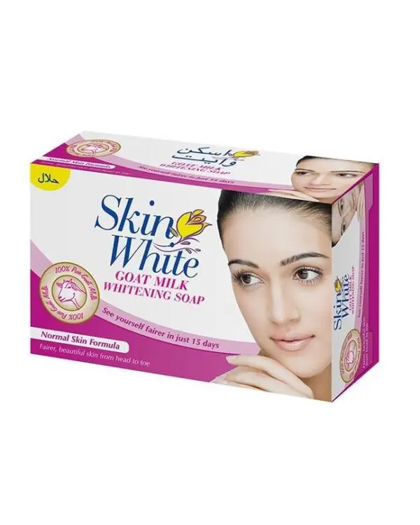 Skin White Goat Milk Whitening Soap (Normal) -110g