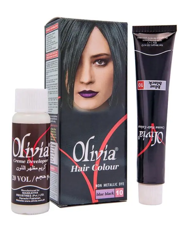 Olivia Hair Colour Blue Black