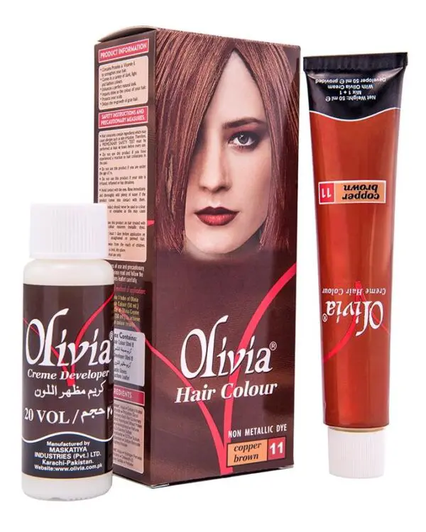 Olivia Hair Colour Copper Brown
