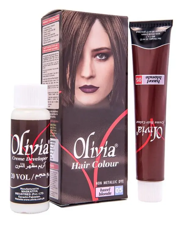 Olivia Hair Colour Hazel Blonde