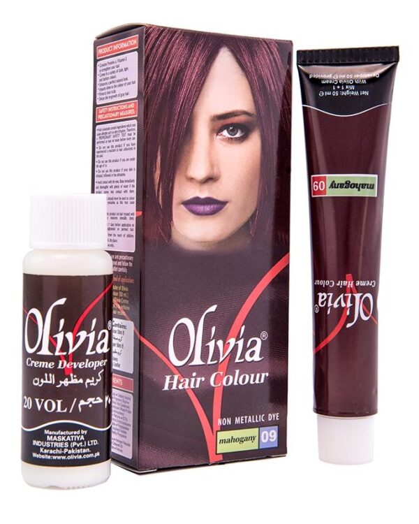 Olivia Hair Colour Mahogany