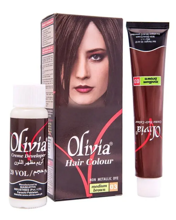 Olivia Hair Colour Medium Brown