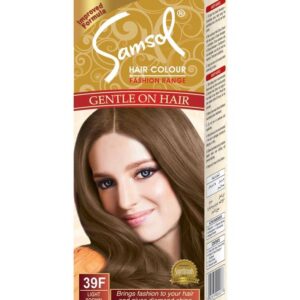 Samsol Hair Dye - 39F Light Brown - 50ml