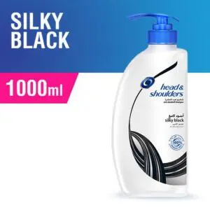 Head & Shoulders Shampoo Silky Black, 1000ml