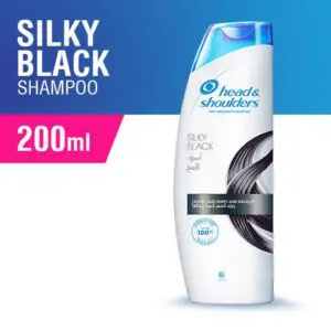 Head & Shoulders Silky Black Shampoo - 200 ml