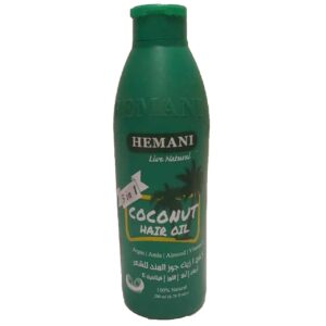 Hemani Coconut 100% Natural Hair Oil 5 in 1 200ml