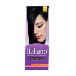 Italiano Hair Colour Black 01