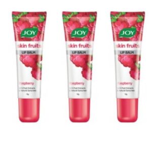 Joy Skin Fruit Lip Balm - Raspberry - 3 Pcs