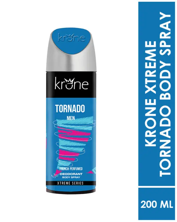 Krone Xtreme Tornado Men Body Spray (200ml)