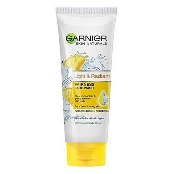 Garnier Light & Radiant Fairness Face Wash - 100ml