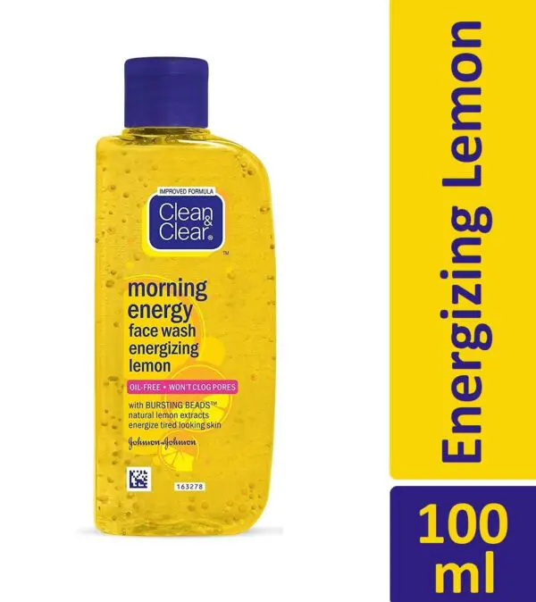 Clean and Clear Morning Energy Energizing Lemon Face Wash (India) - 100 ml