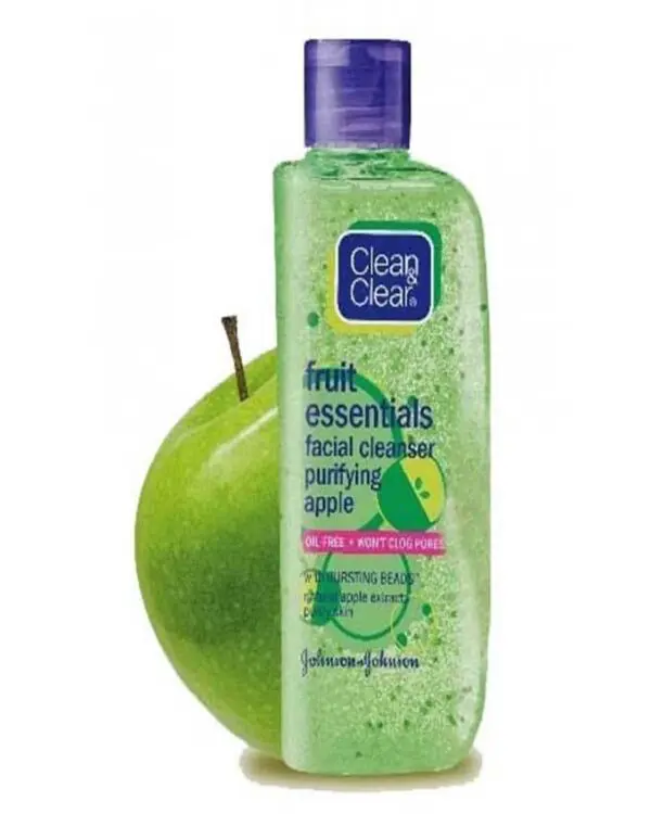 Clean and Clear Morning Energy Face Wash Purifying Apple 50 ml
