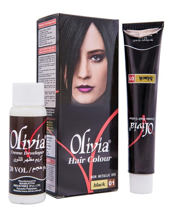 Olivia Hair Colour Black