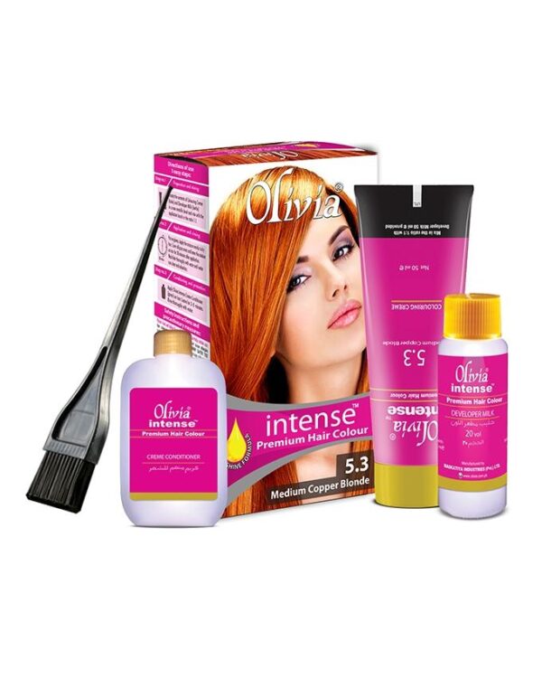 Olivia Intense Medium Copper Blonde Hair Colour