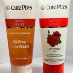 Pack Of 2 Cute Plus White Series Oil Free Acne Wash 150ml & White