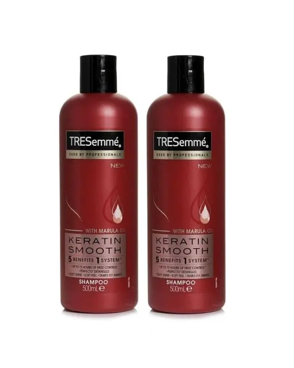 Tresemme Pack Of 2 - Keratin Smooth Shampoo 500 Ml