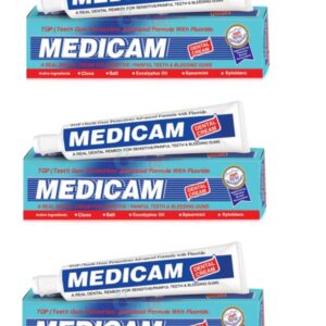 Pack Of 3 Medicam Dental Cream Toothpaste 70G