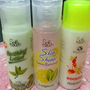 Pack Of 3 - Soothing Lotion + Skin Shiner +booster 120ml.