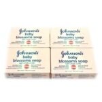 Pack of 4 Blossom Soaps Johnsons