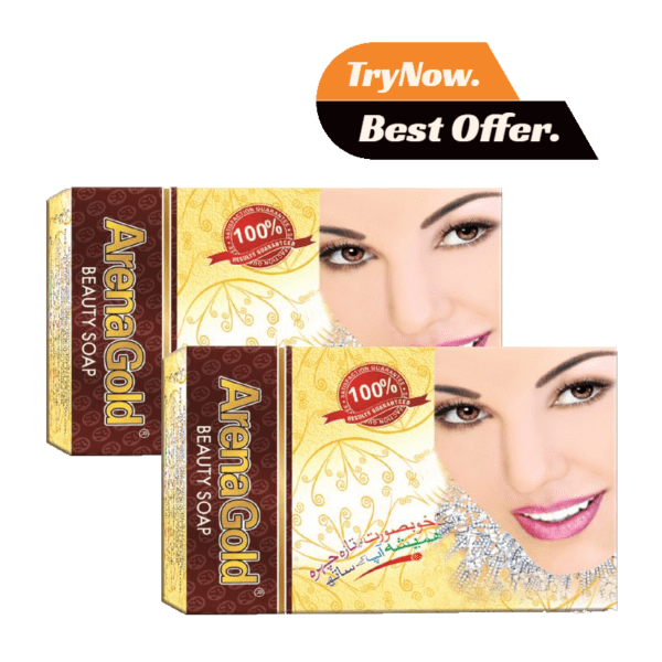 Arena Gold Beauty Soap 2Pcs