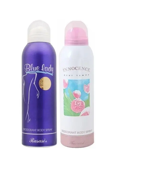 Pack of 2 Bluelady+Innocence Bodyspray