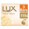 Lux Pack of 3 Peach Cream Soap Bar - 115gms