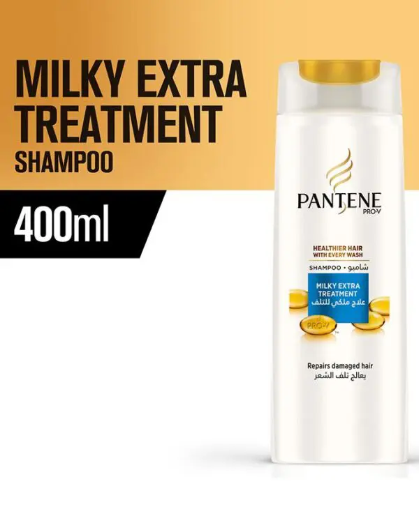 Pantene Milky Extra Treatment Shampoo - 400 ml