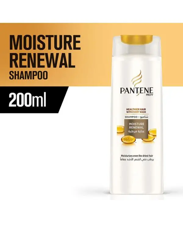 Pantene Moisture Renewal Shampoo, 200 ml